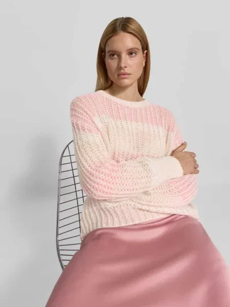 Sweter o kroju relaxed fit z domieszką wełny z alpaki Juvia