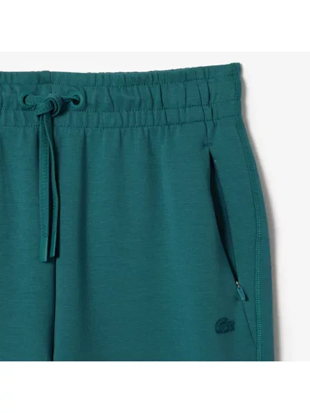 Lacoste Spodnie Dresowe Dwuwarstwowe Lacoste zielone