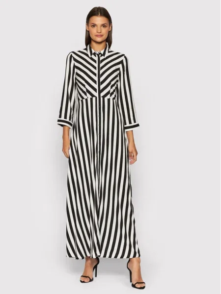 YAS Rochie tip cămașă Savanna alb