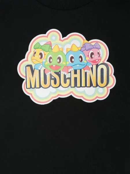 Koszulka dziecięca Moschino czarna