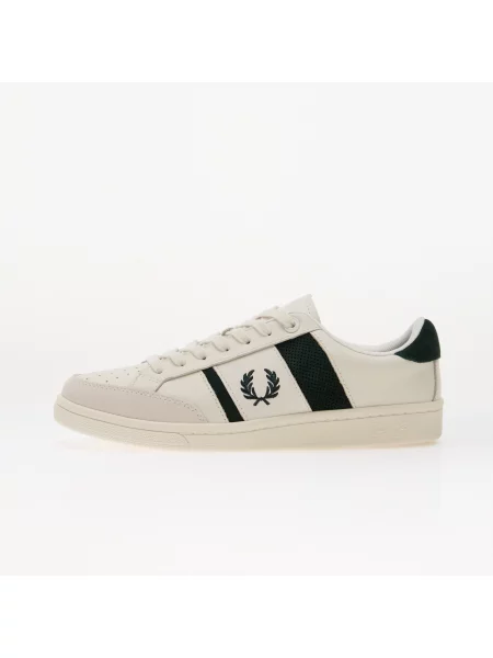 Sneakers FRED PERRY Leather/ Suede Black EUR 43 biela