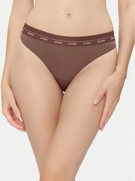 Braziljske spodnje hlačke Guess rjava