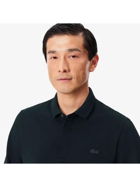Поло Lacoste зеленое