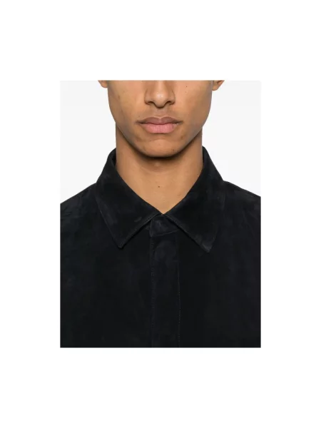 Koszula Emporio Armani niebieska