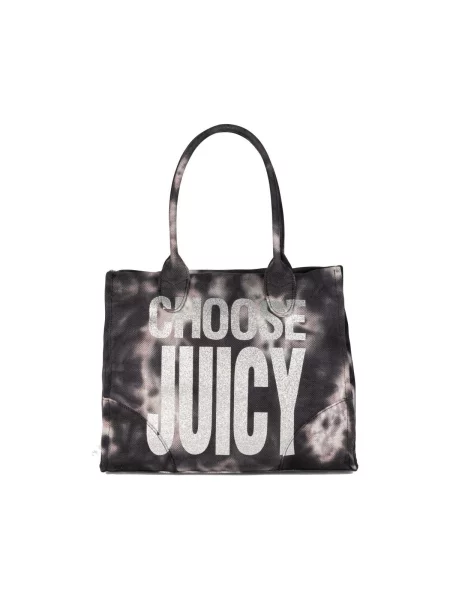 Batikovaná kabelka Juicy Couture černá