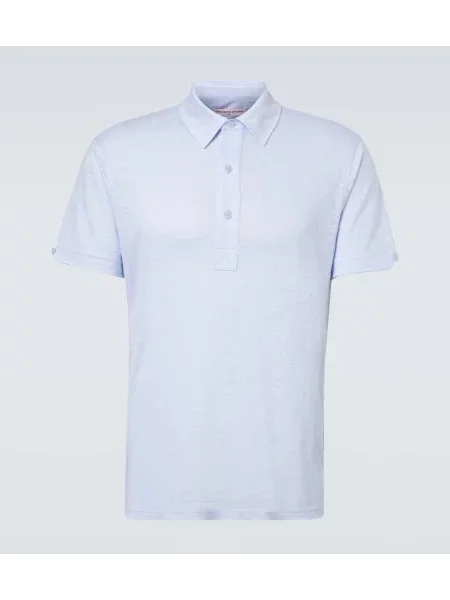 Polo Orlebar Brown de in albastru