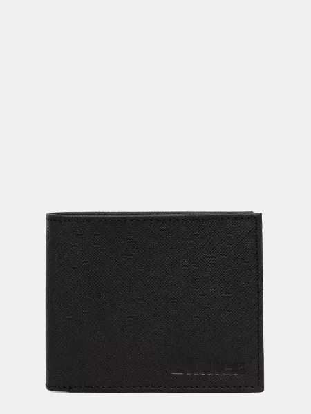 Кожен портфейл Blauer мъжки черно