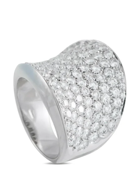Aur alb diamant inel Lb Exclusive alb