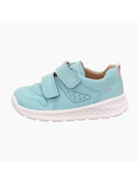 Buty dziecięce Superfit Breeze light green/pink niebieskie