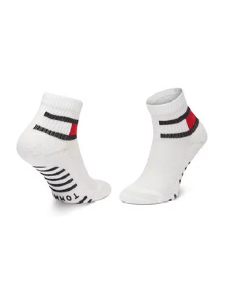 Tommy Hilfiger Dolge nogavice bela