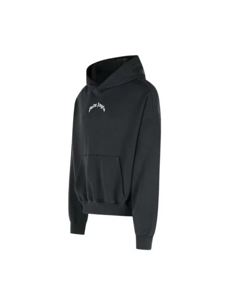 Bluza z kapturem Palm Angels z kapturem z logo czarna
