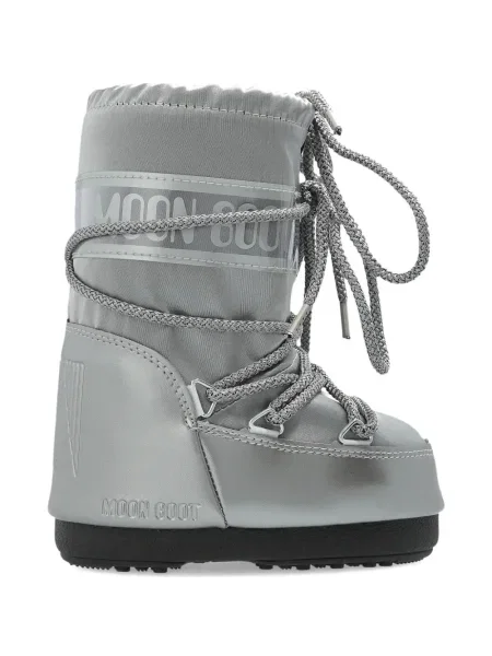 Botki dziecięce Moon Boot szare