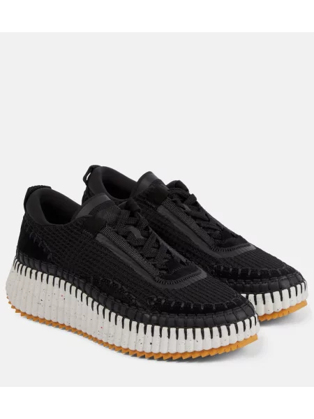 Sneakerși Chloã© negru
