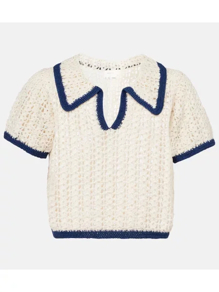 Top Anna Kosturova niebieski