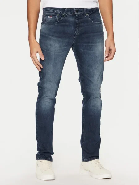 Дънки Tommy Jeans синьо