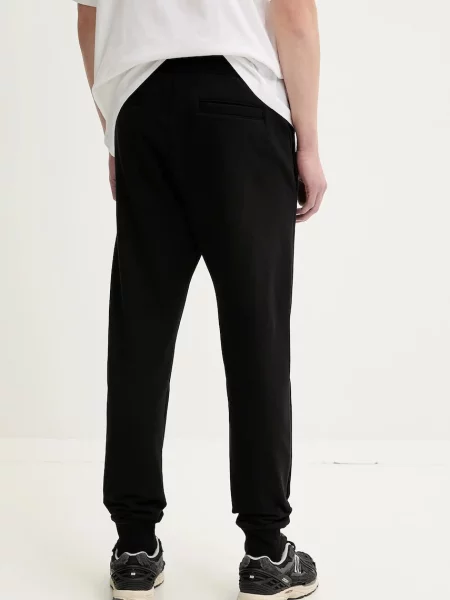 Tepláky Diesel P-TARY-DOVAL-PJ TROUSERS černá