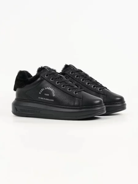 Sneakers KARL LAGERFELD Kapri negru