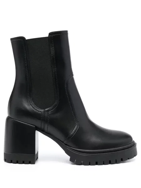 Botine Casadei din piele negru
