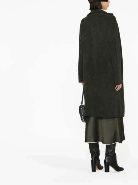 Płaszcz Vince jednorzędowy zielony