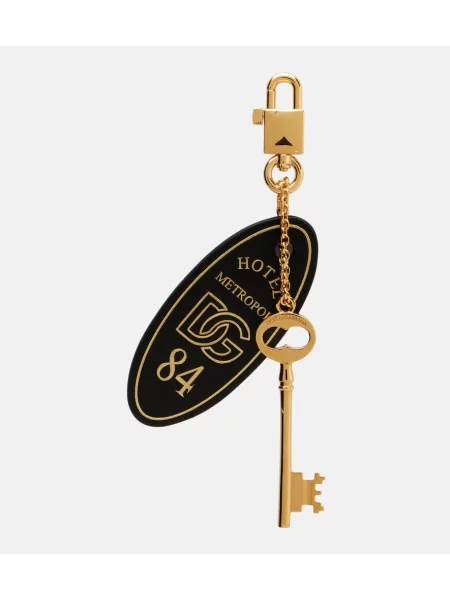 Pandantiv Dolce&gabbana din piele auriu