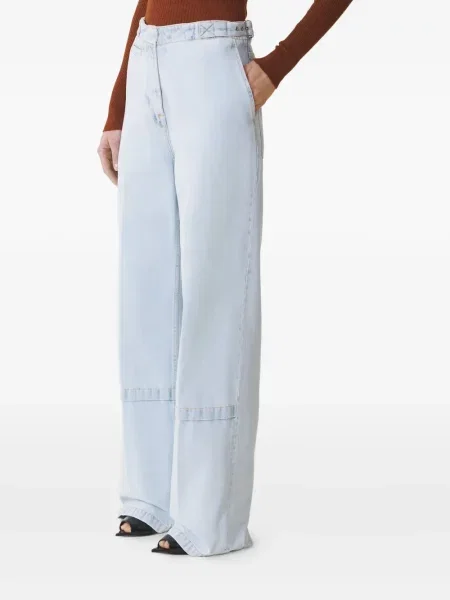 Pantaloni Lanvin albastru