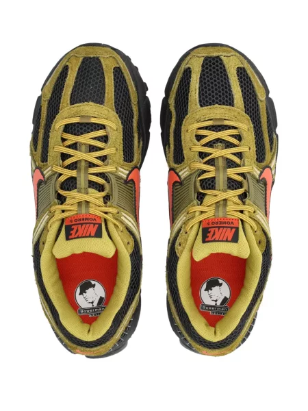 Sweter Nike zamszowy plisowany z nadrukiem brązowy