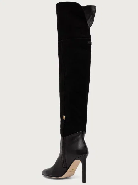 Кожаные сапоги Elisabetta Franchi