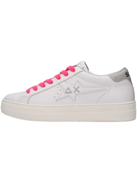 Pantofi Sun68 alb