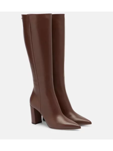 Botine Gianvito Rossi din piele maro