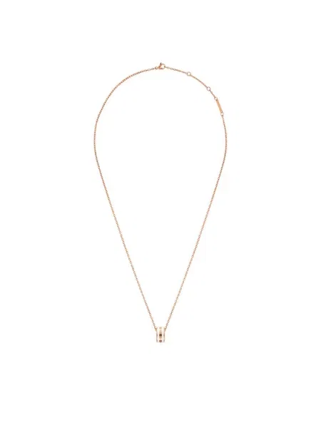 Daniel Wellington Náhrdelník Emalie zlatenie ružové