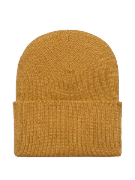 Căciulă Carhartt Wip cu autograf galben