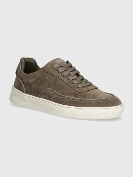 Велурени маратонки Filling Pieces Mondo Suede Lux зелено