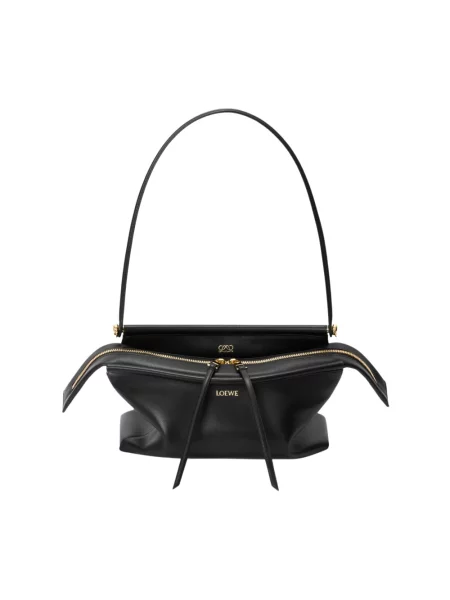 Torebka Loewe skórzana czarna