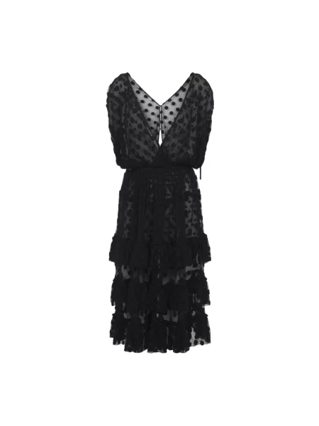Sukienka midi Dries Van Noten czarna