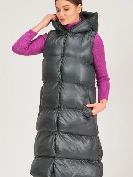 Vestă Dewberry gri
