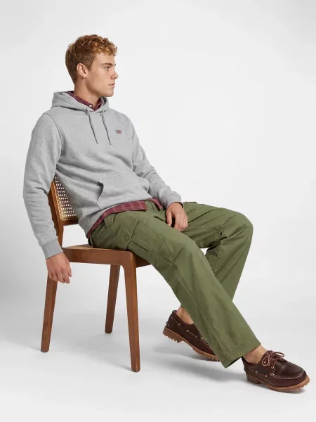 Majica s kapuljačom Dickies siva