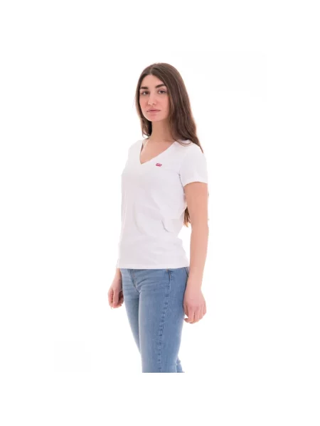 Koszulka Levi's z krótkim rękawem biała