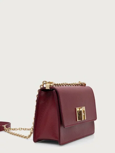 Geantă Furla Mini BAFKACO Vișiniu roșu