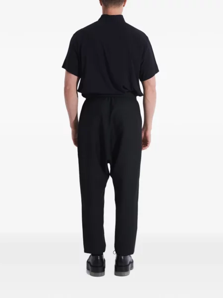 Pantaloni Tessitura Body Couture conici negru