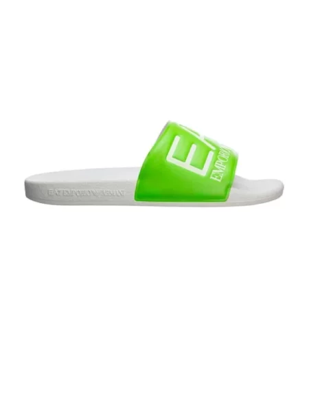 Klapki Emporio Armani Ea7 białe