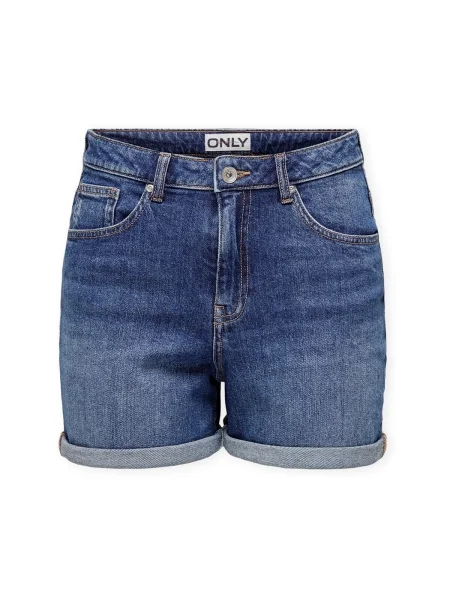 Pantaloni scurți din denim Only albastru