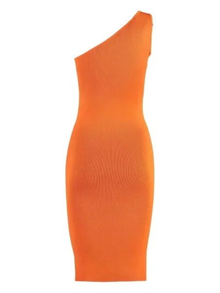 Rochie Yves Salomon de costum portocaliu