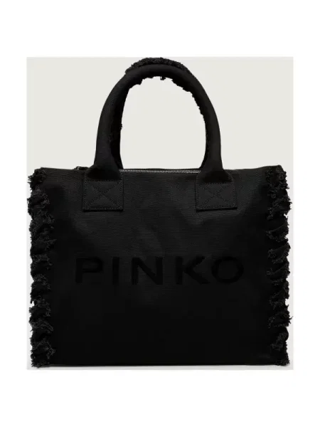 Pinko Geantă de plajă negru