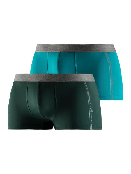 S.Oliver Boksarice cijansko modra / pegasto / jelka siva