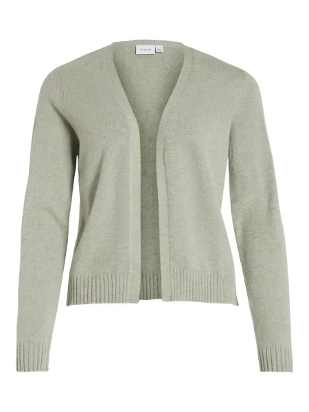 VILA Geacă tricotată VIRil pastel verde
