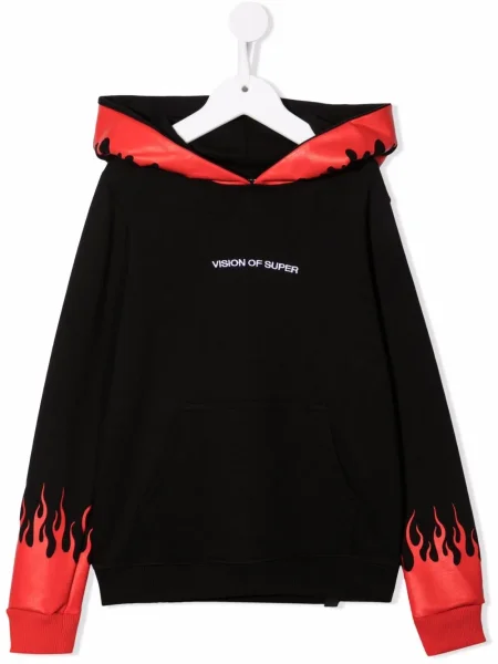 Bluza z kapturem dziecięca Vision Of Super czarna