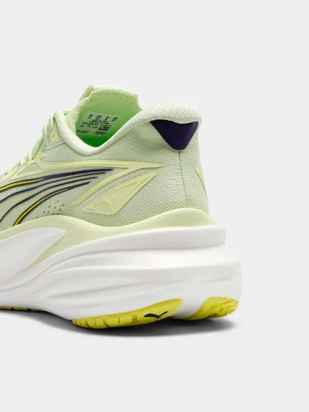 Кроссовки для бега Puma для бега зеленые