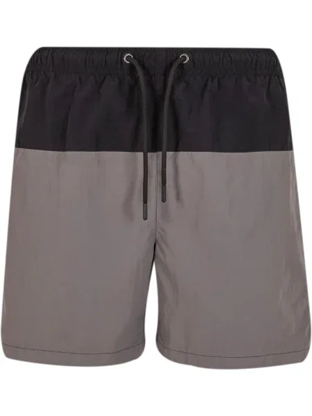 Brandit Kratke kopalne hlače siva črna