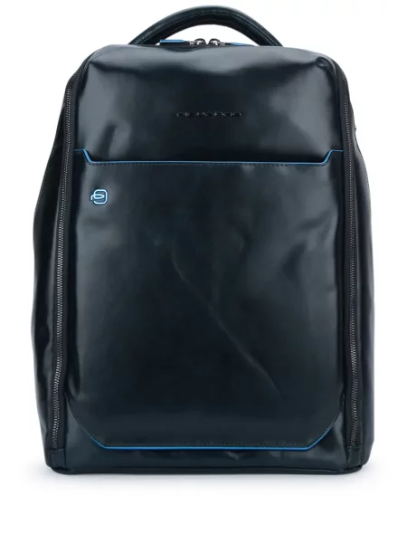 Rucsac Piquadro din piele albastru