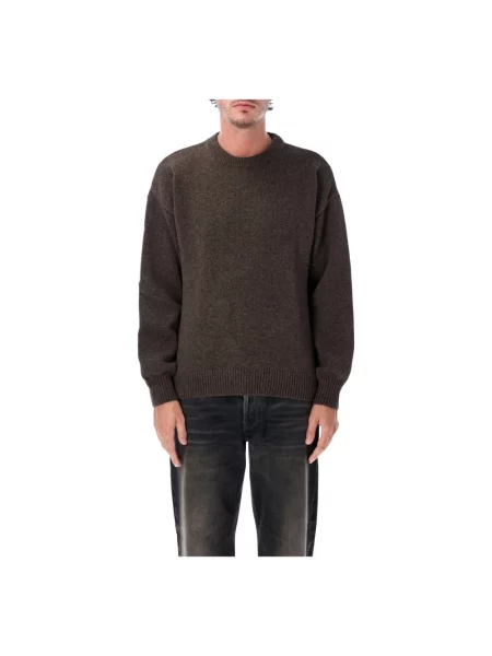 Sweter Colorful Standard wełniany brązowy